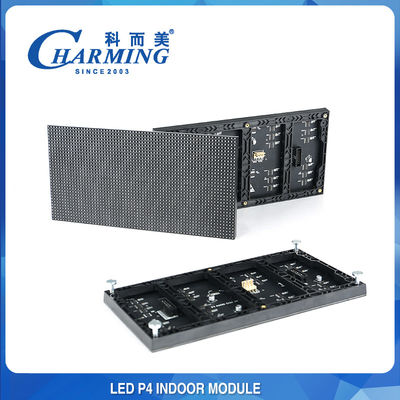 SMD2020 RGB P4 Módulos de display de LED interno práticos anti-colisão