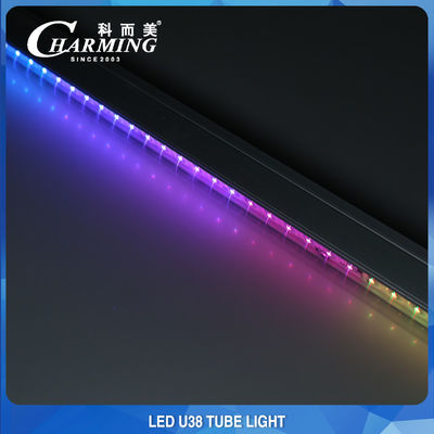 Tubo de luz de LED de pixel RGB de paisagem sem costura multiuso durável