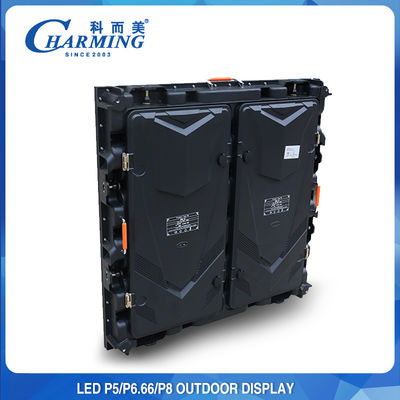 Telão LED para exterior P5 Alto brilho e ampla gama de cores Classificação à prova d'água IP65 Desempenho confiável para ambientes exigentes