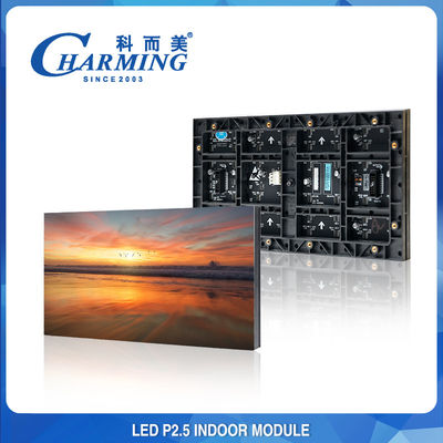 120° Ângulo de visão amplo Modulo LED interior de 16 bits Paredes de vídeo Painel eletrônico 4k Publicidade Smd 2020 Sinalização digital e exibição para P2/P2.5/P3/P4/P5