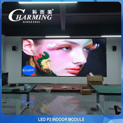 Módulo de LED 3840HZ P3 do Shopping Hall, módulo de parede de vídeo LED anti-colisão