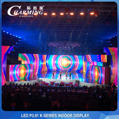 Tela de LED de locação de palco 50/60 Hz à prova d'água Pixel Pith 3,91 MM
