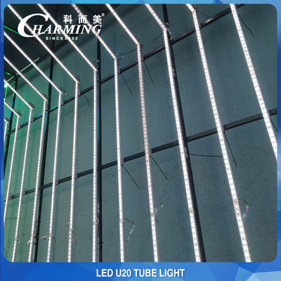 Luz de tira do diodo emissor de luz do projeto de expedição de cabogramas U20 impermeável para a fachada de construção exterior
