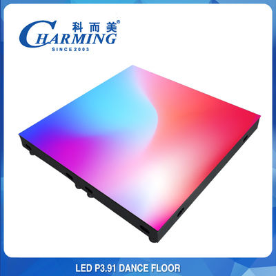 P3.91 P4.81 Disco LED Dance Floor Multicenas Interativo Durável
