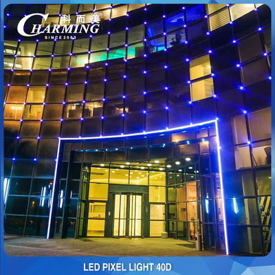 Iluminação LED arquitetônica de fachada de prédio de 1,4 W prática sem cintilação