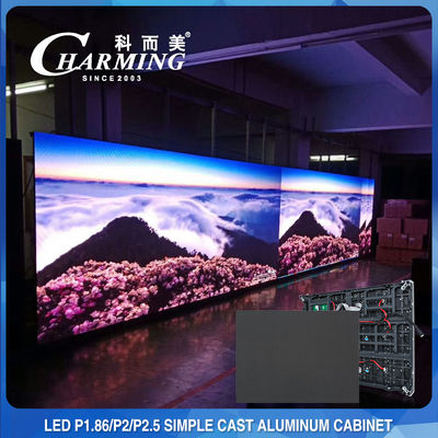 3840HZ Painel de LED Fixo Interno Video Wall P1.53 P1.86 P2 Multicena
