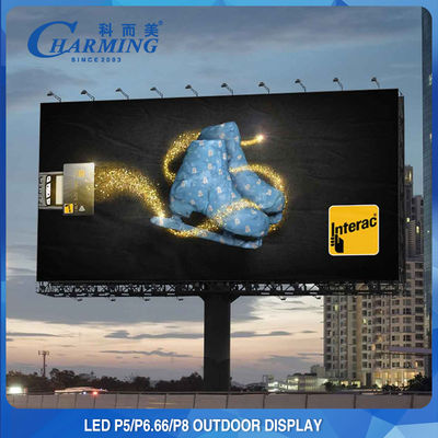 1200 W P5 P8 LED parede de vídeo ao ar livre à prova d'água para publicidade