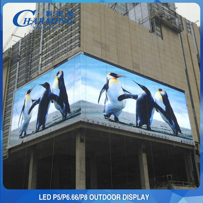 Parede grande exterior completa do quadro de avisos do LCD 960*960 da tela da exposição de diodo emissor de luz da cor P10