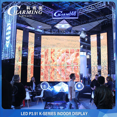 EMC P3.91 P4.81 Display de parede de LED para aluguel 250 x 250 mm ao ar livre