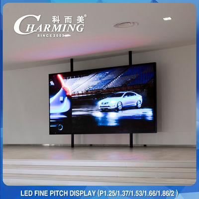 64*48CM Pixel Pit 1.86MM HD Led Video Wall Alta Refrescagem 3840Hz Para Sala de Reuniões