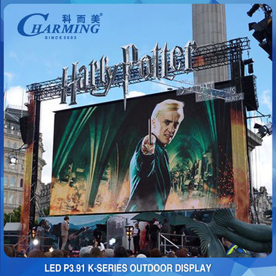 Sistema Novastar LED P3.91 Ecrã LED exterior Ecrã LED de vídeo de parede Ecrã de aluguer