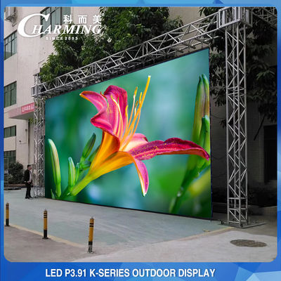 Sistema Novastar LED P3.91 Ecrã LED exterior Ecrã LED de vídeo de parede Ecrã de aluguer