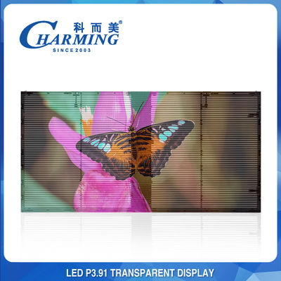 4k arrendamento exterior video transparente impermeável da tela P3.91 5000Cd/M2