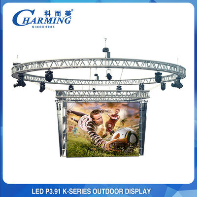 Ecrã LED externo, P3.91 / P2.6 Ecrã de visualização de parede de vídeo LED