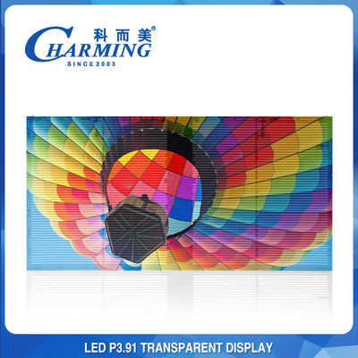 Da tela transparente de pouco peso do diodo emissor de luz P3.91 do RGB imagem clara exterior interna