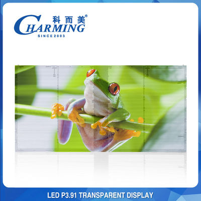 A elevação refresca da tela interna do diodo emissor de luz de 3840Hz P3.91 o peso leve exterior transparente