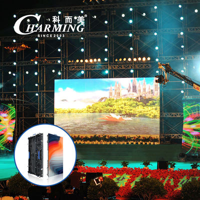 P3.91 Exibição de parede de vídeo LED no exterior Panel de aluguel Eventos Concerto de palco 3840HZ Alta atualização