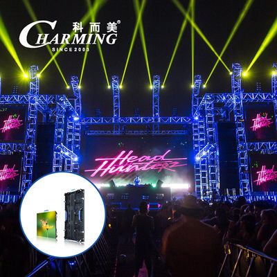 P3.91 Panel LED de aluguer IP65 3840 Alta atualização para eventos ao ar livre Concertos de palco