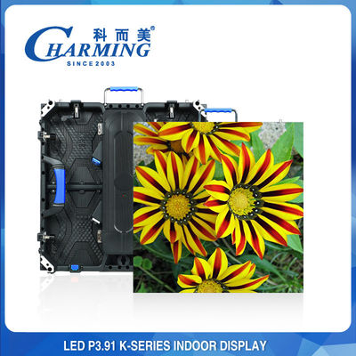 P3.91 Ecrã de parede de vídeo LED interior
