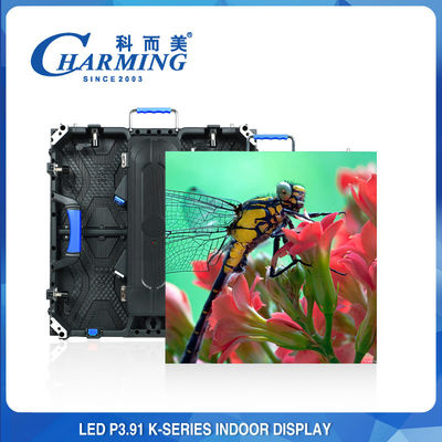 P3.91 Ecrã de parede de vídeo LED interior