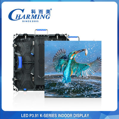 P3.91 Ecrã de parede de vídeo LED interior