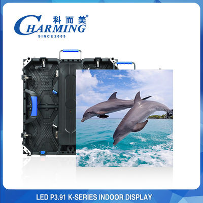 P3.91 Ecrã de parede de vídeo LED interior