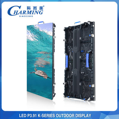 Série exterior alugado SMD1921 da exibição de vídeo IP65 K do diodo emissor de luz P3.91