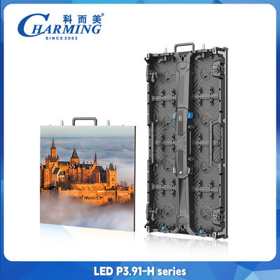 Alta Refrescagem P3.91 LED Display Board Aluguer Publicidade ao ar livre a cores