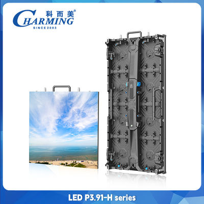 Alta Refrescagem P3.91 LED Display Board Aluguer Publicidade ao ar livre a cores