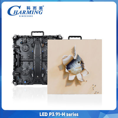 P3.91 P2.98 Novastar 4K Waterproof LED Wall Screen Aluguer 500*500mm
