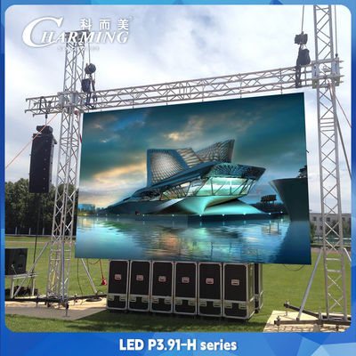 200W LED Video Wall Display Outdoor P3.91 Music Party Event Peso ultrafino