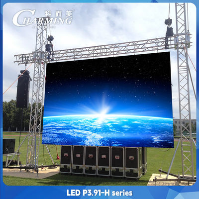 200W LED Video Wall Display Outdoor P3.91 Music Party Event Peso ultrafino