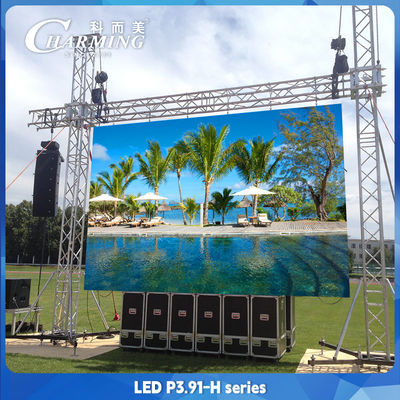 16 Bit P3.91 Estruturas de LED de exterior