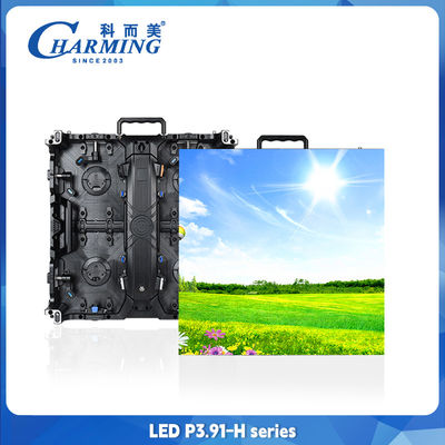 P3.91 Advertising H Series LED Video Wall Display 3840Hz Três provas