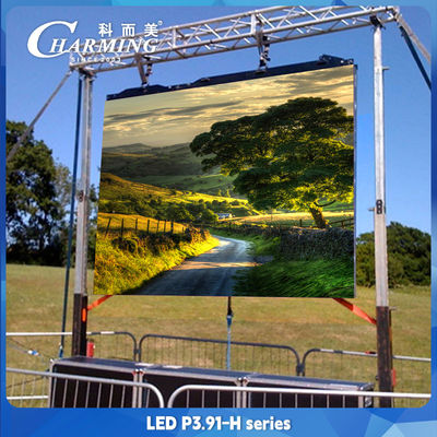 4K P3.91 Indoor LED Video Wall Rental Led Display Com Manutenção Frontal