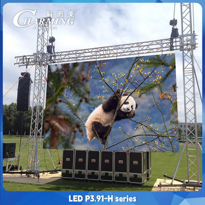 P3.91 Advertising H Series LED Video Wall Display 3840Hz Três provas