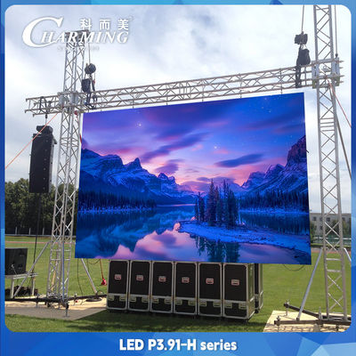 P3.91 Série H Exterior LED vídeo display 3840Hz 1/16 Scan