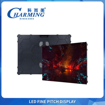 Big TV Claramente 4K vídeo tela de parede sem costura Fine Pitch LED Display Screen P1.86 Full Color