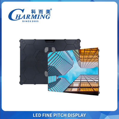 Ecrã LED interno de ponta para auditórios e galerias 8K, manutenção frontal, 6 pixel pitches, tamanhos flexíveis