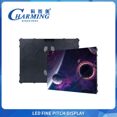 Ecrã LED interno de ponta para auditórios e galerias 8K, manutenção frontal, 6 pixel pitches, tamanhos flexíveis