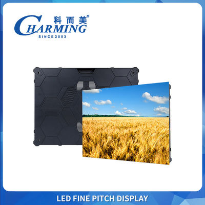 Display LED interior modular para instalação fixa 8K Refresh, acesso frontal magnético, Multi-Size Splicing Ready