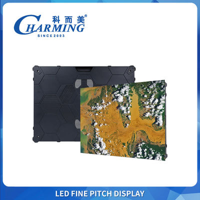 Display LED interior modular para instalação fixa 8K Refresh, acesso frontal magnético, Multi-Size Splicing Ready