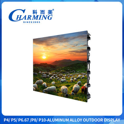 Tabuleiro de publicidade de tela LED P6 Rua montada 960x960MM tela LED P4 vídeo de exibição exterior