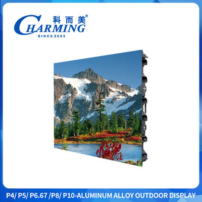 SMD2525 Screen Led Outdoor 3D Led Screen P4 Videoes P6 P8 Outdoor Led Display Screen Com 5500 Alto Brilho