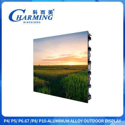Ecrã de publicidade LED Exterior P4 Exterior Painel de ecrã de exibição LED Com 5500CD/M2 Alto brilho