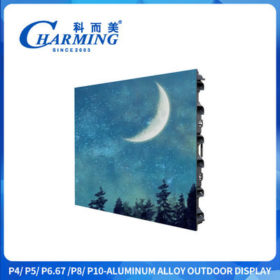3d P4 Exibição LED Exterior 960x960mm Exibição LED Externa Com 240x240 Resolução