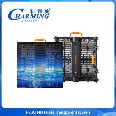 Ecrã LED de empalhamento exterior grande IP65 LED Display para edifício fachada LED parede