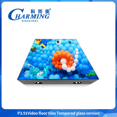 500X500MM P3.91 China Led Display Led Panel para publicidade GOB Magnetic Led Dance Floor para festa e bar