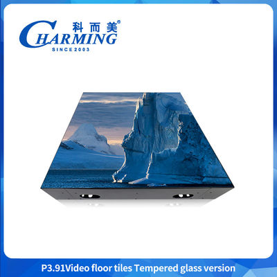 P3.91 LED Dance Floor – Palco e Pista de Discoteca com Superfície de Vidro Duro, à Prova d'Água