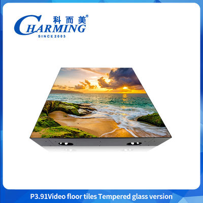 Material de ferro de manutenção da frente + Cobertura GOB IP65 impermeável HD Indoor Dance Floor Alto desempenho